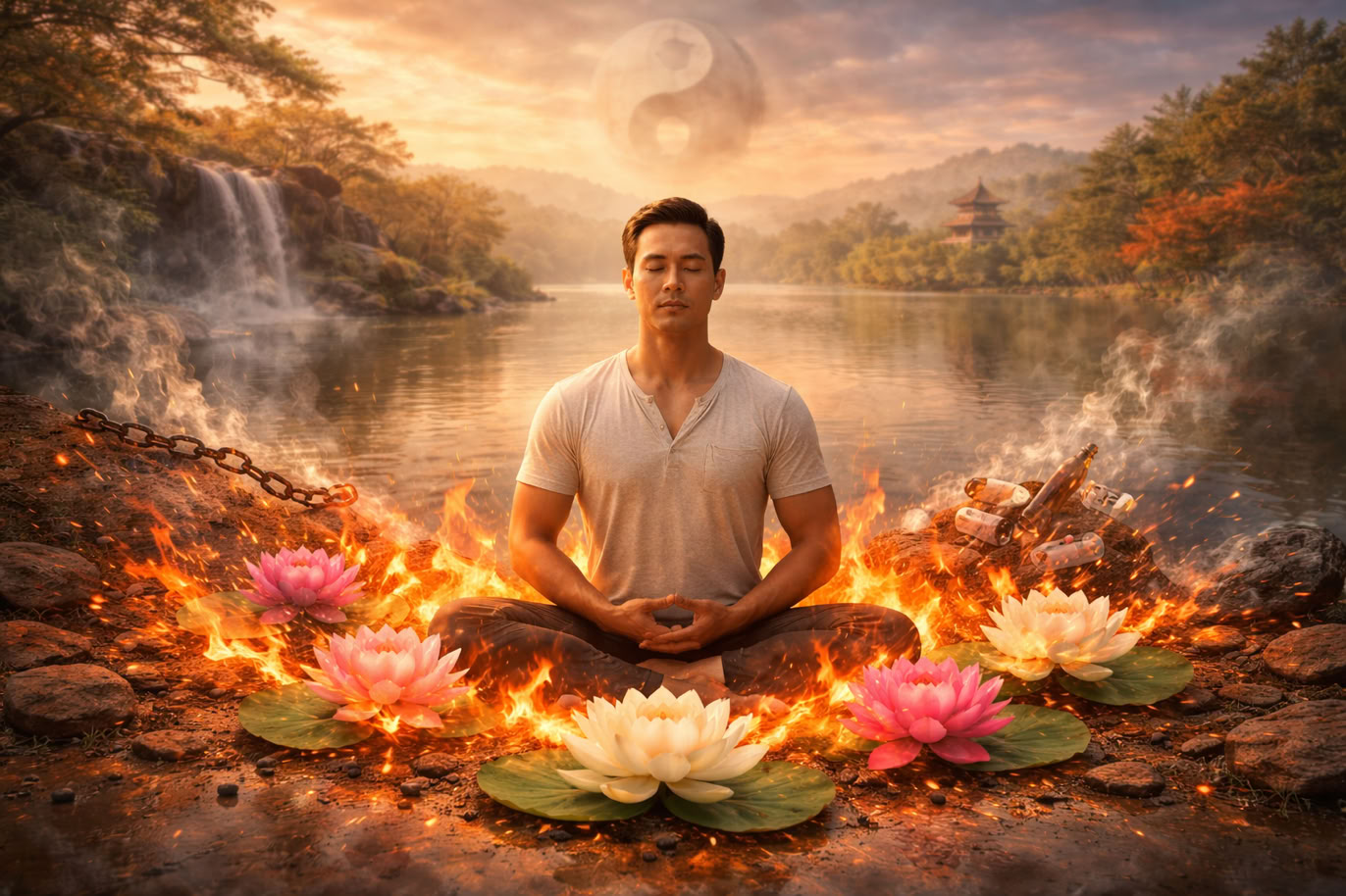 Most people find themselves trapped in the cycle of birth and death, driven by emotions and desires that obscure their true essence. 