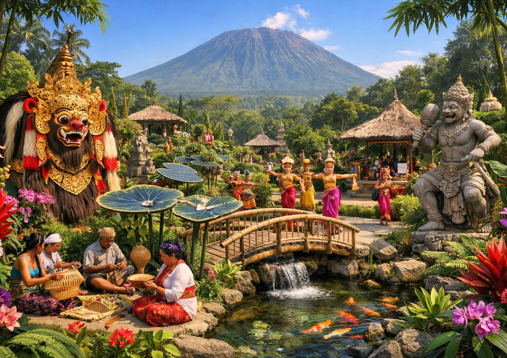 Bali's Techno-Mythical Paradise: A Blueprint for Sustainable Living